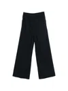 Aspesi Elasticated Trousers In Black