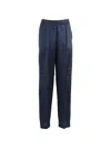 Aspesi Elasticated Trousers In Blue