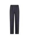 Aspesi Elasticated Trousers In Blue