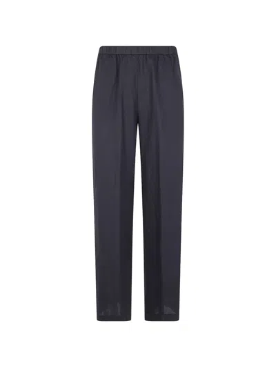 Aspesi Elasticated Trousers In Blue