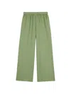 Aspesi Elasticated Trousers In Green