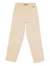 Aspesi Elasticated Trousers In Neutral