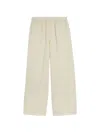 Aspesi Elastic Waistband Casual Pants In Neutral