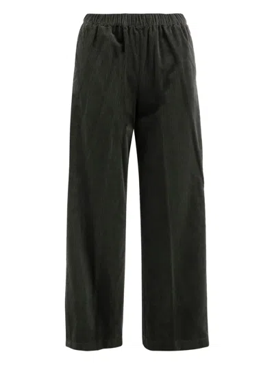 ASPESI ELASTICATED-WAIST CORDUROY TROUSERS