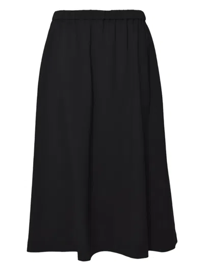 Aspesi Elasticated-waist Midi Skirt