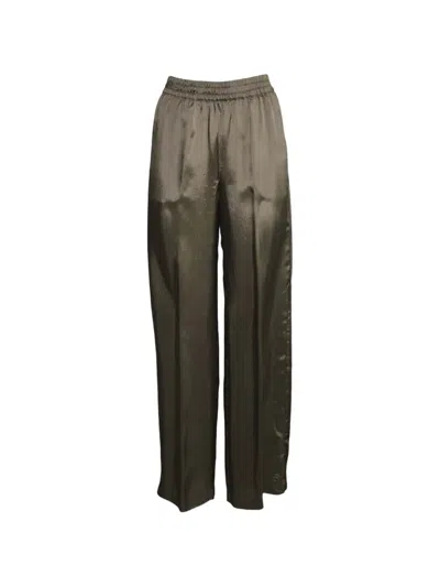 Aspesi Elasticated-waist Trousers In Green