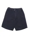 Aspesi Elasticated-waistband Shorts In Blue