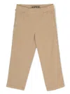 Aspesi Cotton-blend Twill Chinos In Neutrals