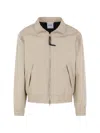 Aspesi Elasticated-trim Jacket In Neutral