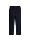 Aspesi Loose Waist Casual Pants In Blue