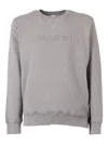 Aspesi Round-neck Knitted Pullover Shirt In Gray
