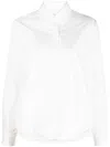 Aspesi Fabric-covered-buttons Shirt In Weiss