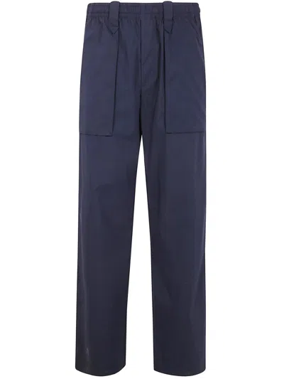 Aspesi Factory Trousers Clothing In Blue