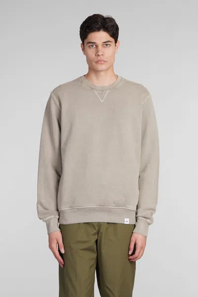 Aspesi Cotton Jersey Sweatshirt In Neutrals