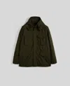 Aspesi Field Jacket New Camp In Nylon Tinto Capo - Militare In Green