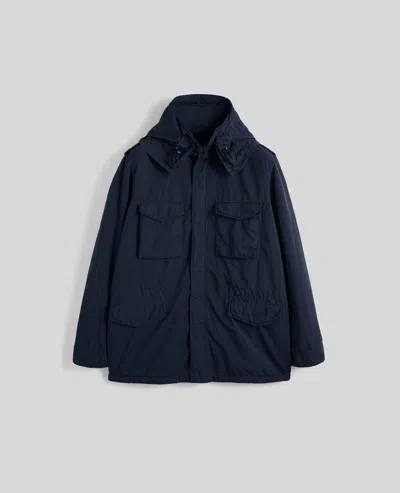 Aspesi Field Jacket New Camp In Nylon Tinto Capo - Navy In Blue