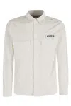Aspesi Field Jacket With Pointed Collar And Flap Pockets