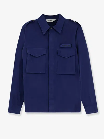 ASPESI FIELD "LIVED" FABRIC SHIRT