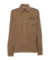 Aspesi Brown Field Shirt With Button-down Front In Brown