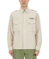 Aspesi Camicia Field Shirt In Tela Di Cotone - Naturale