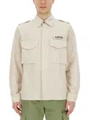 Aspesi Camicia Field Shirt In Tela Di Cotone - Naturale In Neutral