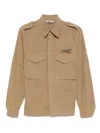 Aspesi Field Shirt In Brown