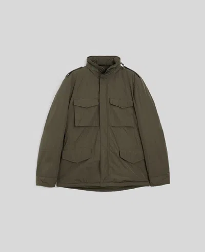 Aspesi Filed Jacket Mini Field Vento In Nylon - Militare In Green