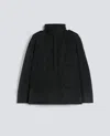Aspesi Filed Jacket Mini Field Vento In Nylon In Black