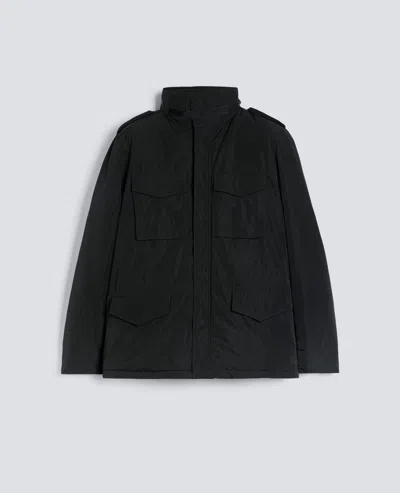 Aspesi Filed Jacket Mini Field Vento In Nylon In Black