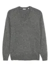 Aspesi Fein Gestrickter Pullover In Gray