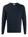 Aspesi Slim Fit Sweatshirt In Dark Blue