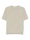 Aspesi Fine-knit T-shirt In Green