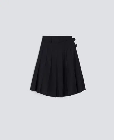 Aspesi Flannel Bermuda Shorts In Black