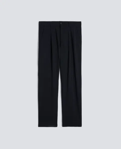 Aspesi Flannel Trousers In Blue