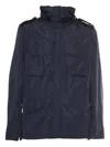 Aspesi Lightweight Nylon Jacket With Functional Design In Black