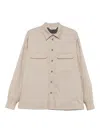 Aspesi Flap-pocket Jacket In Neutral