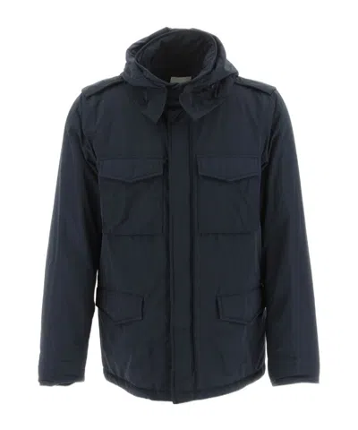 ASPESI ASPESI FLAP-POCKETED HOODED MILITARY JACKET