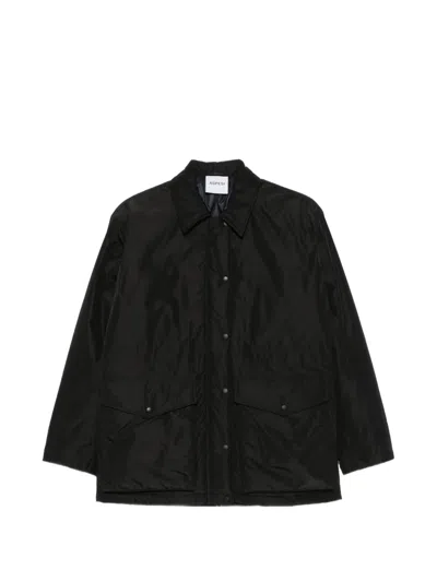 Aspesi Flap-pocket Padded Jacket In Black