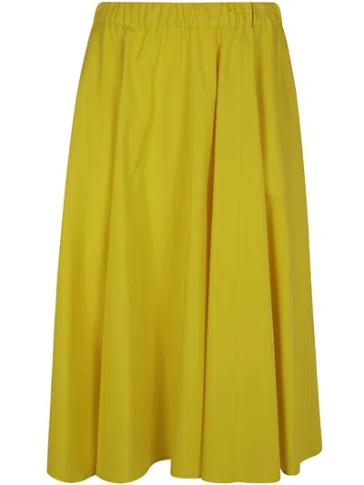 ASPESI ASPESI FLARE MIDI SKIRT