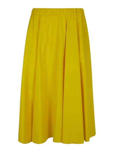 ASPESI FLARE MIDI SKIRT