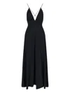Aspesi Backless Dress In Black