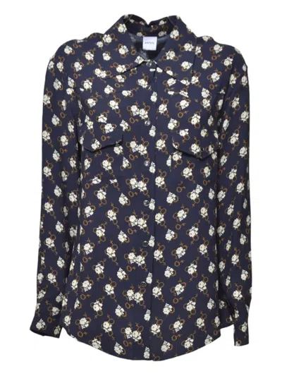Aspesi Floral-print Button-up Shirt
