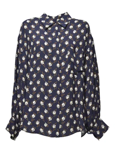 Aspesi Floral-print Button-up Shirt