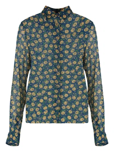 ASPESI FLORAL-PRINT SHIRT