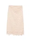 Aspesi Floral-patterned Skirt In Neutral