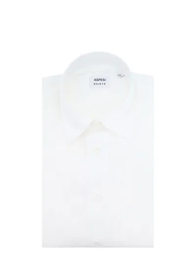 Aspesi Fred Cotton Shirt In White