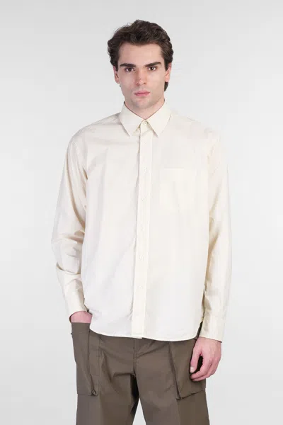 Aspesi Fred Shirt In Beige Cotton