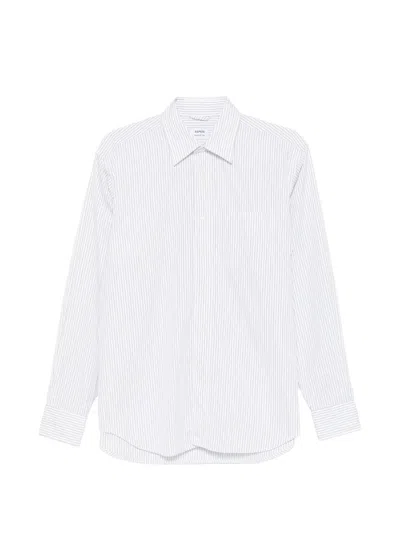 Aspesi Fred Striped Shirt In White
