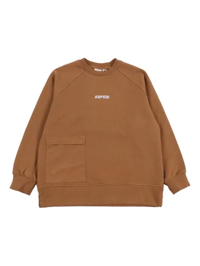 ASPESI FRONT-POCKET SWEATSHIRT