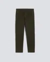 Aspesi Functional Velvet Chinos In Green